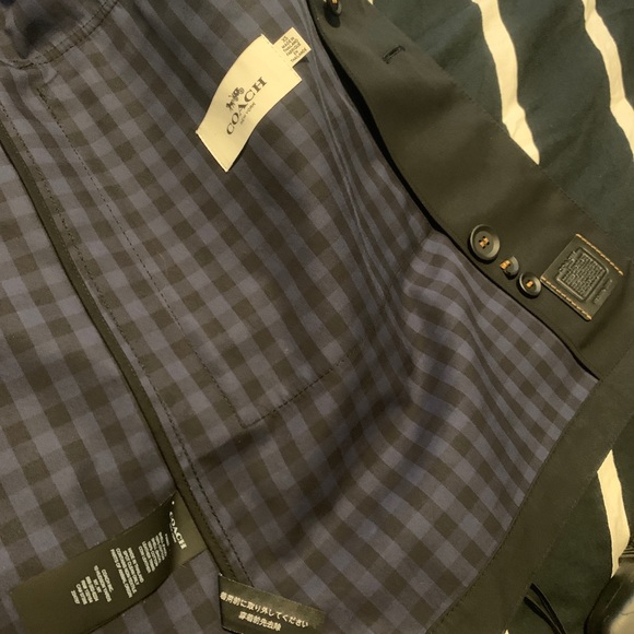 Men’s Coach Peacoat in Black - XS - Picture 4 of 4